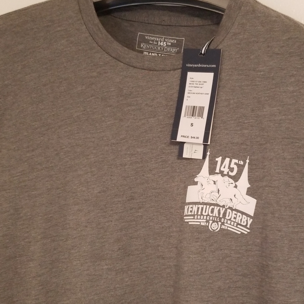 NWT VINEYARD VINES Men's Kentucky Derby T-Shirt Sm - Picture 4 of 8